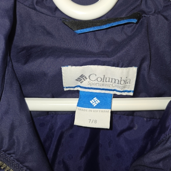 (7/8) Thigh Length Columbia Puffer Jacket. - Picture 3 of 6